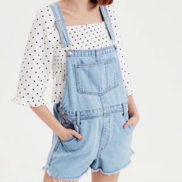 American Eagle Outfitters Pants - American Eagle Hi-Rise Tomgirl Shortals